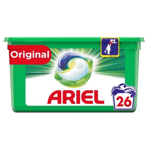 Ariel AllinOne Pods detergente 26 cápsulas