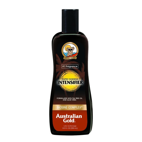 Australian gold rapide tanning intensifier lotion