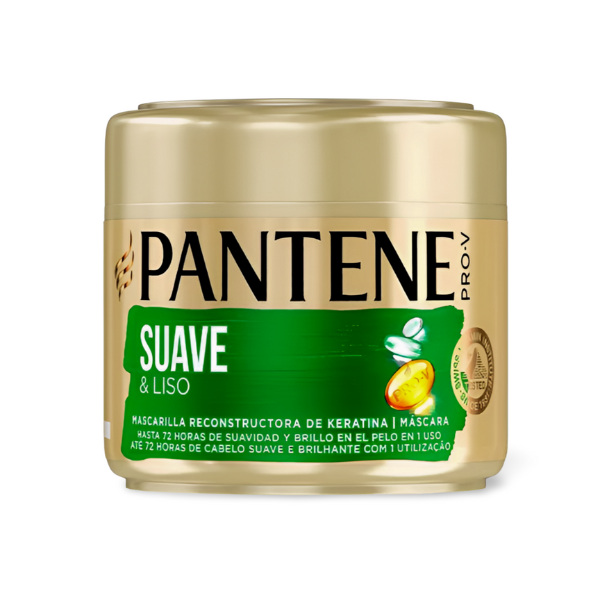 Pantene suave y liso mascarilla