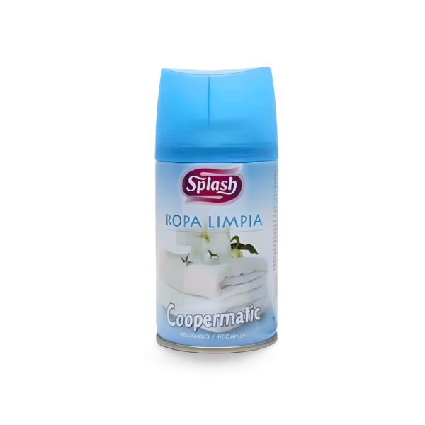 Coopermatic Splash ambientador Ropa Limpia 250ml