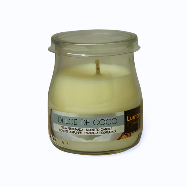 Vela perfumada yogurt Dulce de Coco