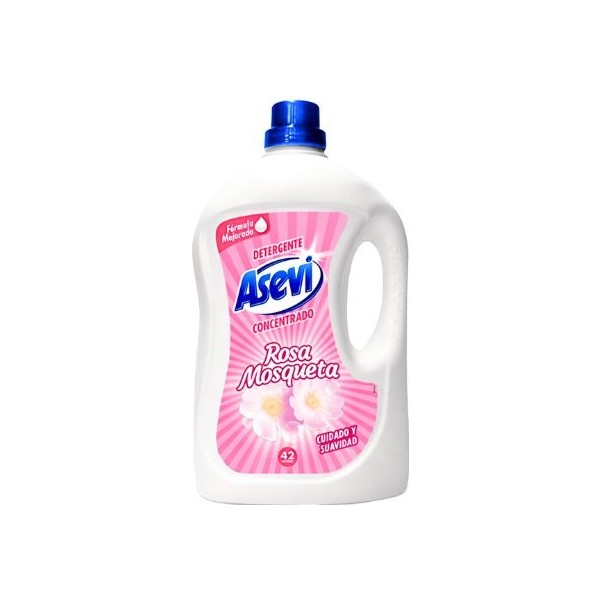 Detergente asevi fragancia rosa mosqueta
